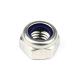 Customizable A4 Stainless Steel Nylon Insert Self Locking Hex Nut M8 1.25mm with Options