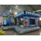 Waterproof Airplane Themed Inflatable Fun City For Children With CE EN14960 UL