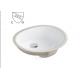 Undermounted Oval Bathroom Sinks Ceramic Material For Bath , CUPC Standard