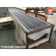 Embedded G Type Fin Tube Base Material NO4400 Aluminium For Heat Exchanger Evaporator Raditor