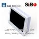 Sibo Android tablet POE IEEE802.3AF.48v DC IN Q896S 6.0 system with LED light bar