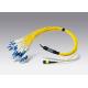 Single Mode 48 Core LSZH MPO  Fiber Optic Cable Assemblies