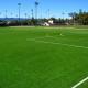 Forever Green Artificial Grass Football Pitch / Football Artificial Turf Long Service