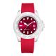 Round Stainless Steel Quartz Wrist Watch With Colors Dial 95g Weight