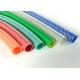 Pink / Blue Water Hose Pipe , Plastic Fiber Reinforced Garden Pipe OEM Accept