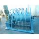 70m Long Motorized Cable Reel Long Distance Power Supply Blue Color