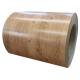 Alloy 3003 H24 Wood Designed Pattern Coating Aluminum Coil 24Ga X 48Inch Prepainted Aluminum Sheet For Building Facades