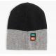 Cute Intarsia Boys Beanie Hat , Lined Winter Knit Caps For Cold Weather