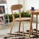 Nordic Apartment Solid Wood Dining Chairs Oem And Odm Design