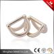 New style Zinc alloy D type rings for bag parts,16.53mm,light gold d ring