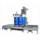 Auto 1000L Container IBC Filling Equipment Weighing With Roller Conveyor