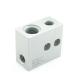 Precision CNC Machined Aluminum Hydraulic Manifold Block with Tolerance of /-0.005mm