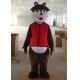 Kid animal squirrel chipmunk mascot costumes with high-tech heads