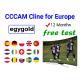 Turkey CCCam Cline Oscam Egygold Lines For Turksat Hotbird Europe Satellite TV