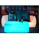 Modern Design LED Light Furniture Sectional Corner And Straight LED Sofa With Cushion