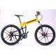 High grade OEM customized logo Shimano M610 aluminium alloy folding mountain bicycle for travel