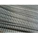 Green Black Hot dipped Galvanized steel mesh fencing High Security , PVC Coated