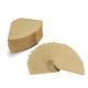 8 - 12 Cup Unbleached Cone Coffee Filter Biodegradable Conical Coffee Filters