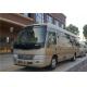 130 Km/H Max Speed Second Hand Coaster Toyota Brand Gasoline Fuel With 19 Seats