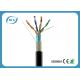 Dual Jacket Cat5e Outdoor Waterproof Ethernet Cable Weatherproof Full Copper Conductor