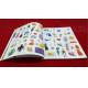 Commercial Softcover Book Printing / Soft Bound Book Printing Anti - Counterfeiting Finishes