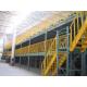 Yellow Multi Tier Mezzanine Rack for Efficient Space Utilization