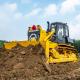 Durable strong blades 10 Ton Bulldozer Machines with Low Ground Pressure
