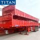 TITAN high side livestock sugar cane cargo semi trailers for sale