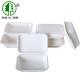 Sugarcane Bagasse Eco Friendly Disposable Dinnerware Rectangular Biodegradable Takeaway Box