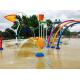 Anti Static Outdoor Water Sprinklers SS 304 Snail Water Splash Playground