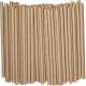 100Pack Biodegradable Kraft Paper Drinking Straws Bulk For Juices Shakes Smoothies