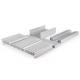 High Strength T5 Aluminum Extruded Profile CNC Machining Aluminum Extrusions Customised