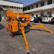 Telescopic Boom Hydraulic Spider Crawler Crane Remote Control Spider Lifting Equipment
