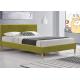 Green Crushed Velvet Platform Bed Frame Double Size With Headboard Wholesale