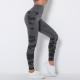 High-waisted seamless yoga pants sexy hip-lifting net red camouflage fitness pants running fitness tights