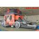 Car Theme Kids Inflatable Bouncer Slide With 0.55mm PVC For Amusement Park RQL-00304