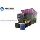 Reliable Plastic Waste Two Shaft Shredder Automatic Overload Protection With Two Motors Blade