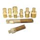 Brass Extension Nipple Fire Hose Adaptor Nipple With BSP NPT Thread DME Mold Parts