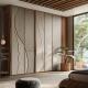 E1 Particle Board Wardrobe Closet Modern Design Build Incloset for Home Furniture
