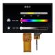 7 Inch TFT LCD Touch Screen Module 1024x600 IPS Full Viewing Angle RGB Interface