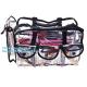 Adjustable Shoulder Strap and Zippered Top, Stadium Security Travel & Gym Clear Bag, Perfect for Work, School