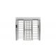 Security Full Height Turnstile 650Mm Passage Indoor Outdoor Operation 30 Persons/Min Passing Speed