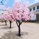 Pink Decorative Blossom Tree , Japanese Sakura Faux Blossom Tree For Wedding