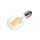 8 Watt Candle Filament LED Light Bulbs Shopping Center Indoor Lighting