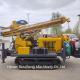 150m Hydraulic Water Well Drilling Machine For 17 - 31m³/Min Air Consumption