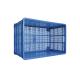 Plastic Stackable Nestable Crates OEM Eco Friendly Strong Loading Capacity