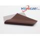 Waterproof Abrasion Resistance Upholstery PVC Leather Brown Leatherette Fabric