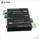 4K DVI Fiber Converter With RS232 Data Simplex LC Connector 20KM Transmitter Receiver