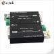 Mini 4K DVI Fiber Extender With RS232 Non Compression Broadcast Level Transmission