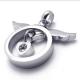 Tagor Stainless Steel Jewelry Fashion 316L Stainless Steel Pendant for Necklace PXP0034